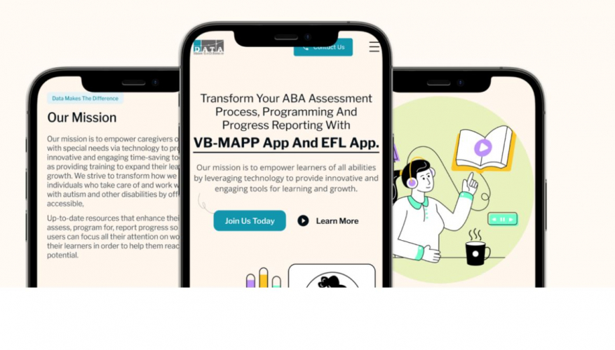 Data Makes The Difference Website screenshot 1