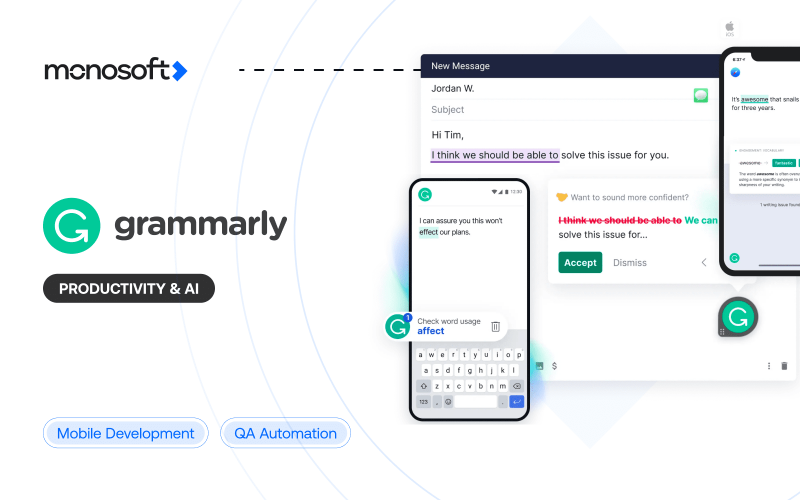 Grammarly screenshot 1