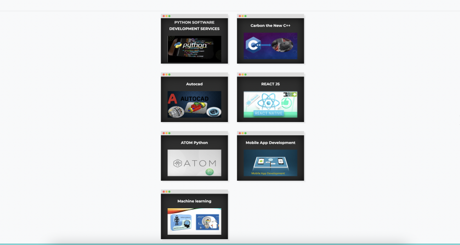 Web, Mobile and AI Development screenshot 1