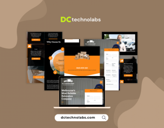 Web Design and Application for Best Melbourne Movers screenshot 1