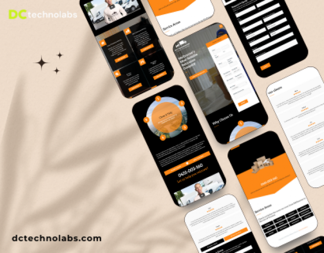 Web Design and Application for Best Melbourne Movers screenshot 2