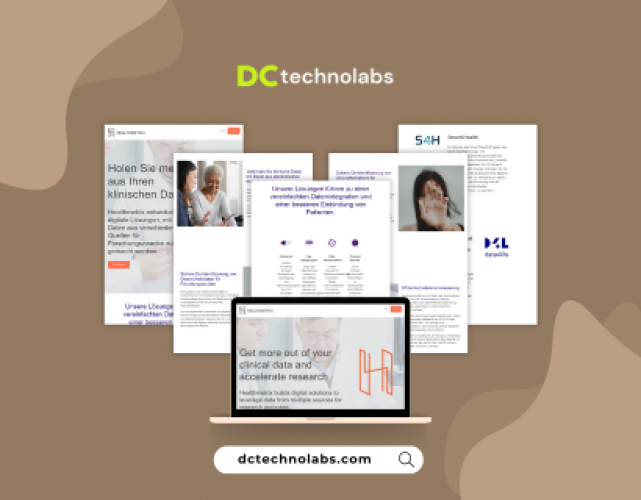 Web Development and Custom App for HealthMatrix screenshot 3