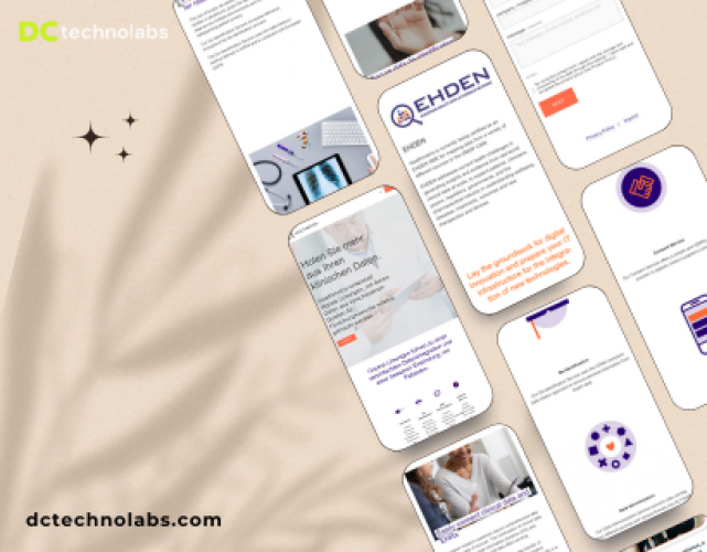Web Development and Custom App for HealthMatrix screenshot 1