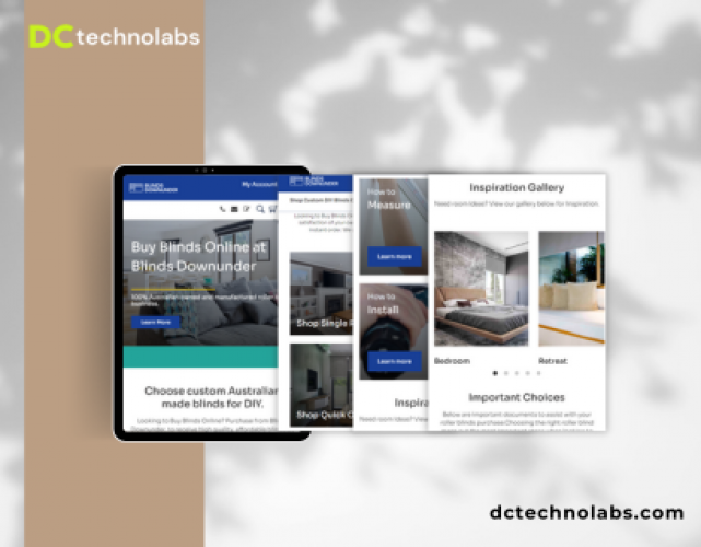 eCommerce Solution for Blinds Downunder screenshot 1