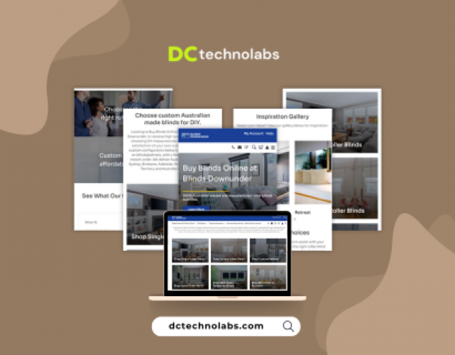 eCommerce Solution for Blinds Downunder screenshot 3