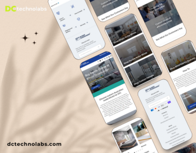 eCommerce Solution for Blinds Downunder screenshot 2