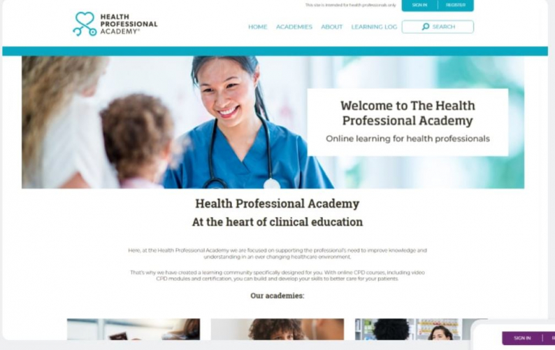 Health Professional Academy screenshot 1