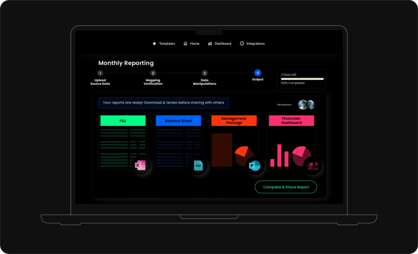 Automated Excel-Based FP&A Solution screenshot 3