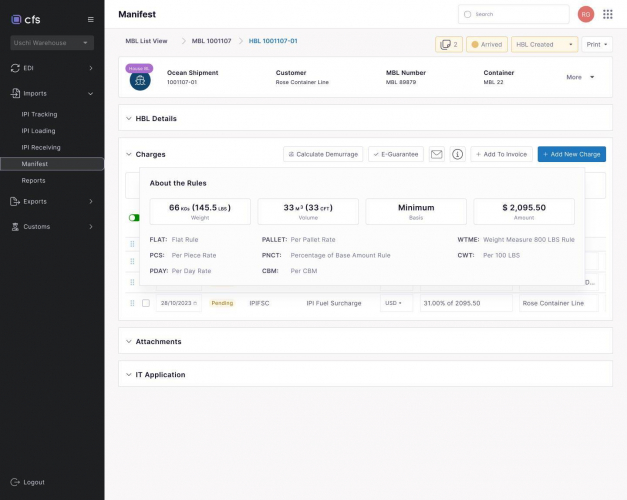 Streamlining International Shipment Management screenshot 3