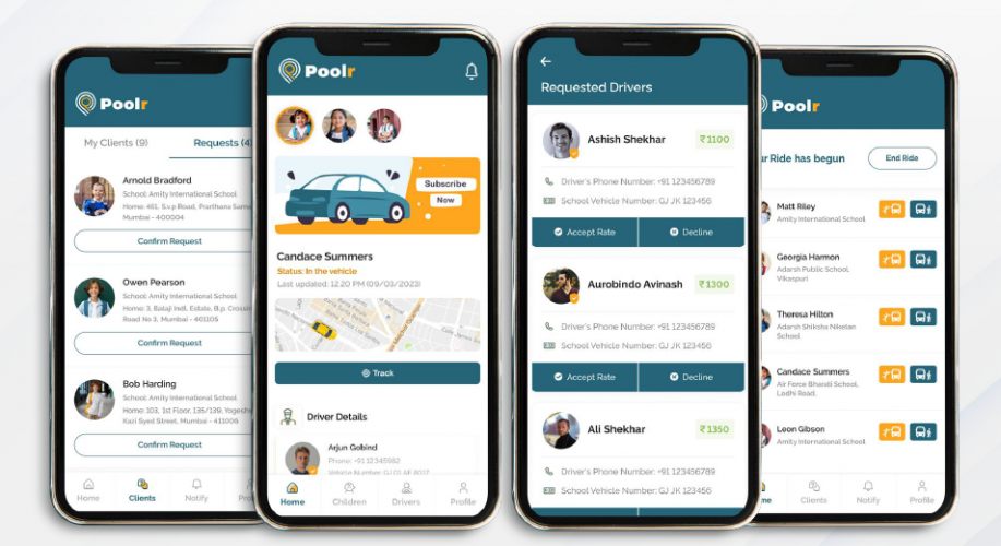 School Car Pool App screenshot 1