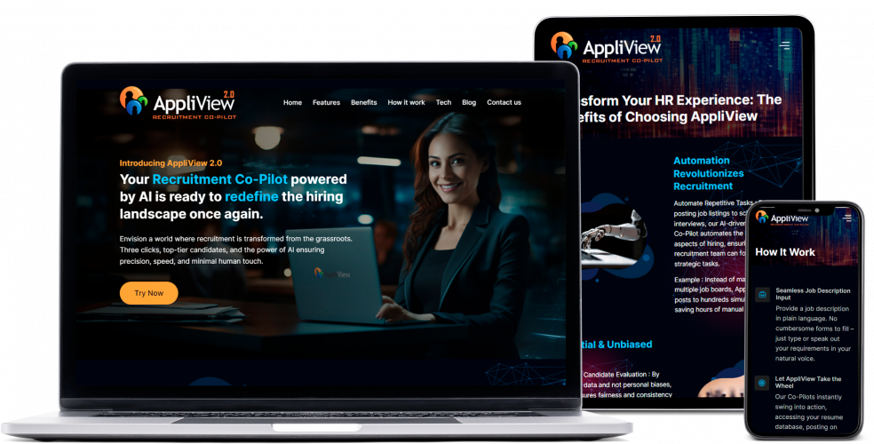 AI-powered Recruitment Solution AppliView 2.0 screenshot 1