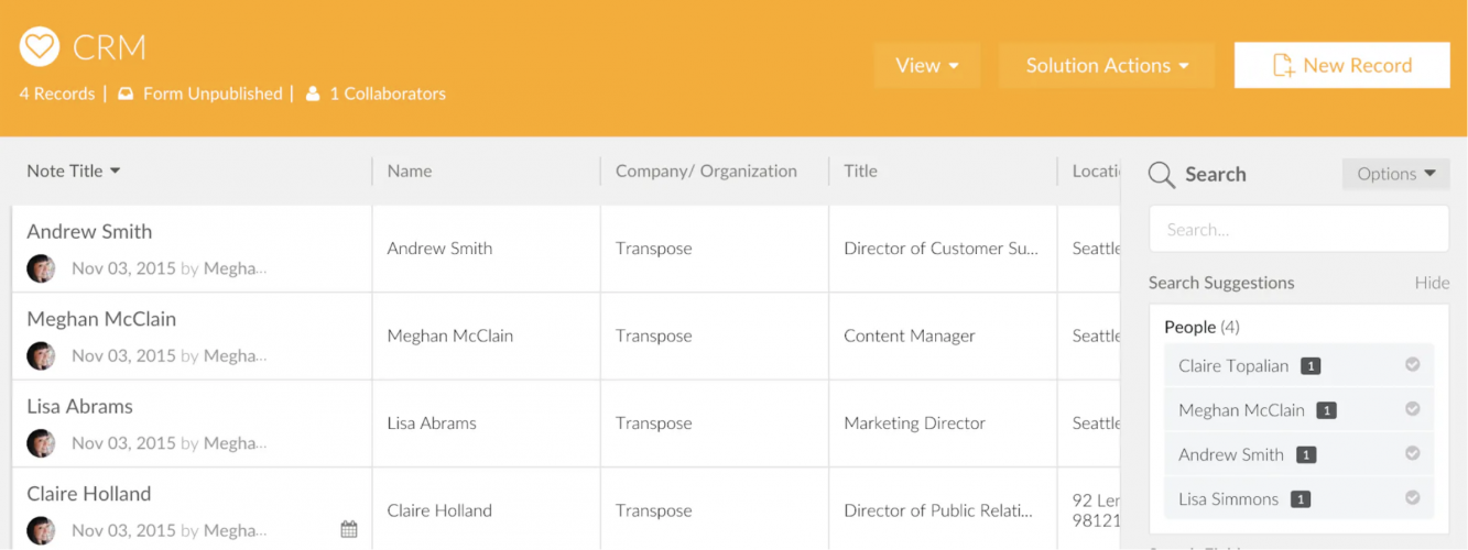 Transpose screenshot 5