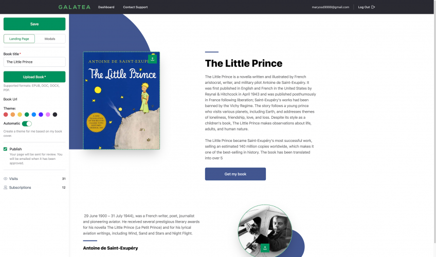 Galatea screenshot 1