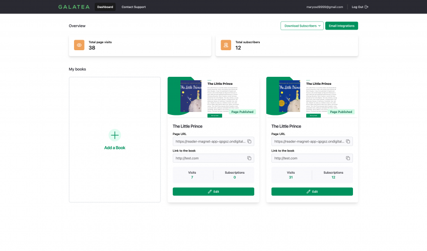 Galatea screenshot 2