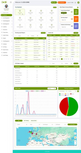 CCS Core platform screenshot 1