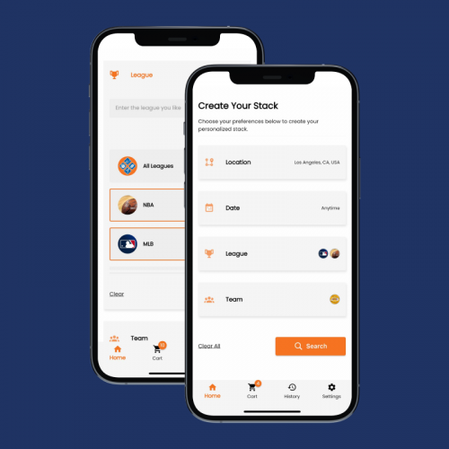 SportStakr Ticket Scheduling screenshot 1
