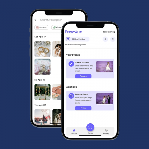 EventKlip Event Management screenshot 1