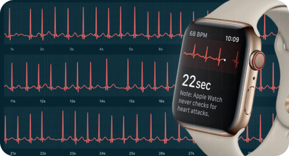 ECG-based personal health assistant and fitness trainer app screenshot 1