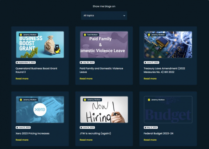 JTW Accountants screenshot 2