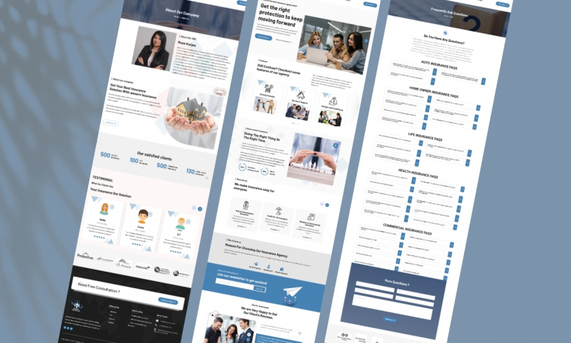 Weserveins - Custom Website screenshot 2