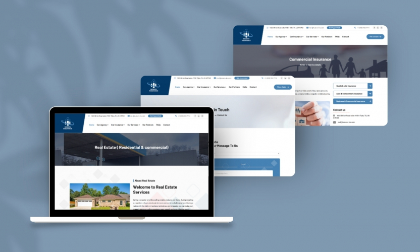 Weserveins - Custom Website screenshot 3
