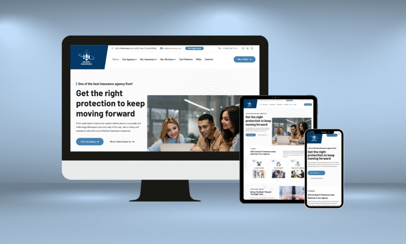 Weserveins - Custom Website screenshot 4