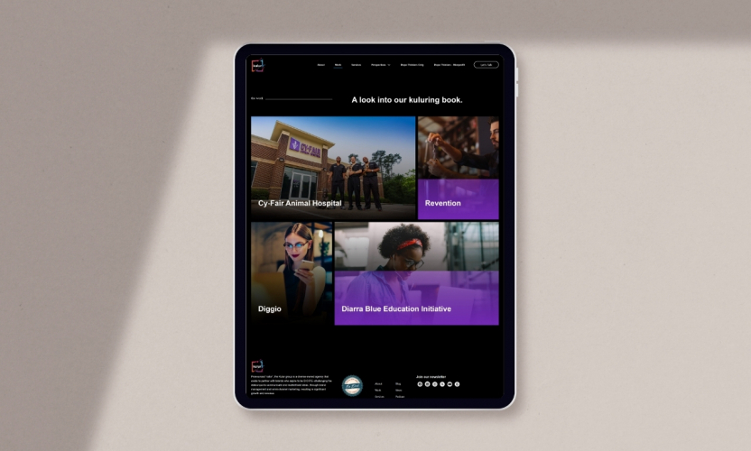 Kulurgroup - Custom Website screenshot 5