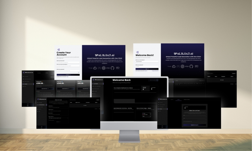 Spacelead.AI - Custom Software, Website and Brand screenshot 2