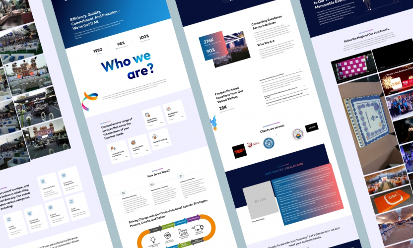 Rizwan&Co - Custom Website screenshot 1