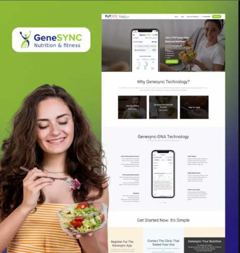 Nutrition and Fitness App screenshot 1