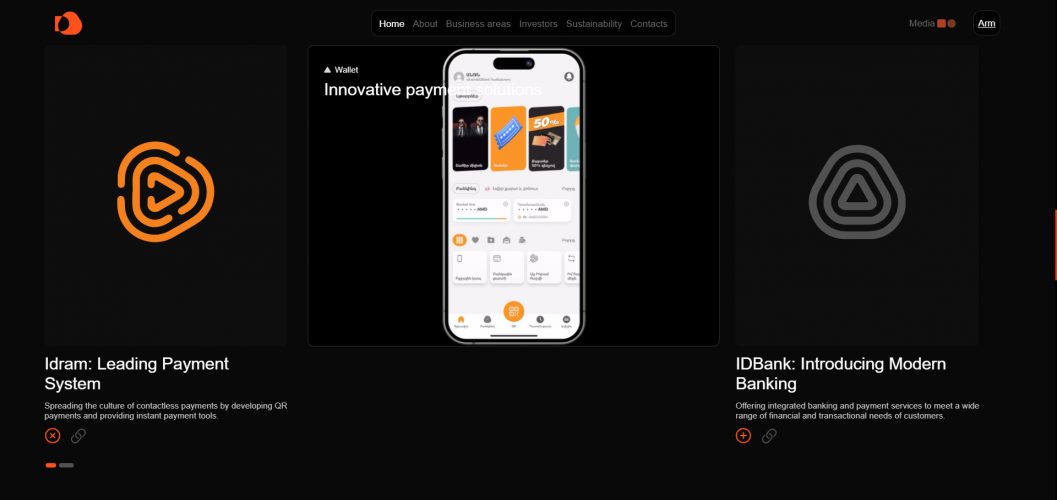 IDGroup: Fintech Solutions: UI/UX Development screenshot 1