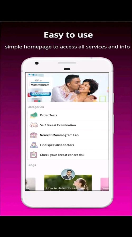 Doctor-Breast cancer App Development Company Brexa screenshot 1