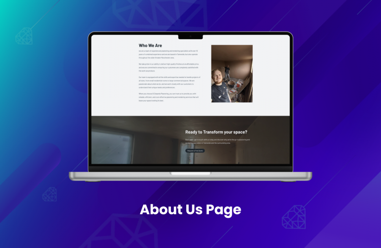 Lead Generation Website screenshot 1