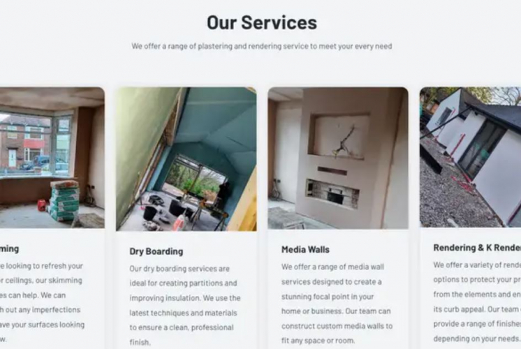 G Edwards Plastering screenshot 2