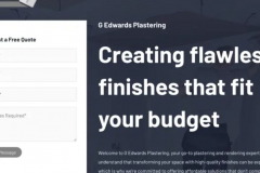 G Edwards Plastering
