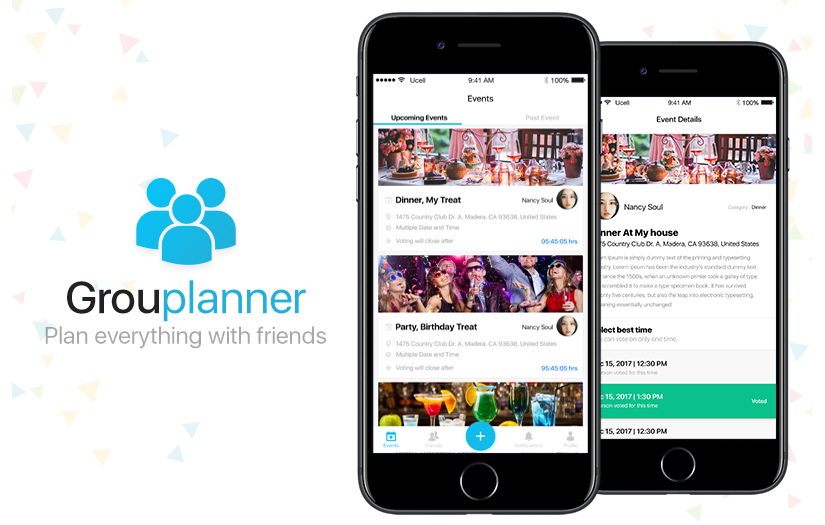 Grouplanner - Event Scheduling + Messaging + Polls screenshot 1