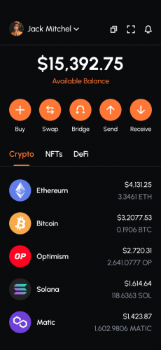 Crypto Wallet App Development screenshot 3