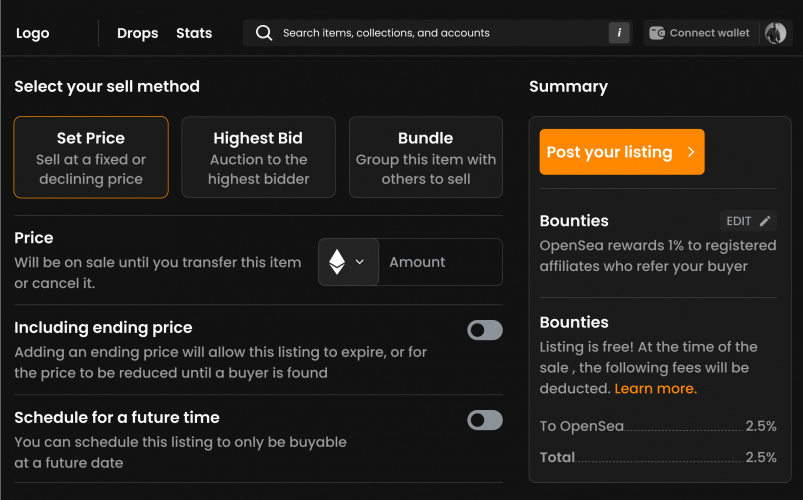 NFT Marketplace Development screenshot 3