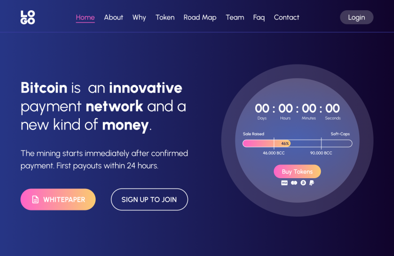 Intial Coin Offering Development screenshot 1