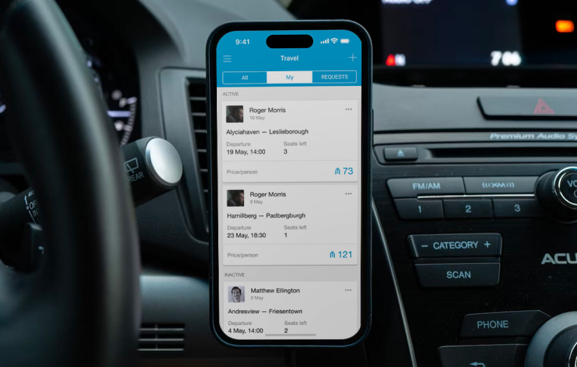 Thematic Communication App for Road Traffic Participants screenshot 2