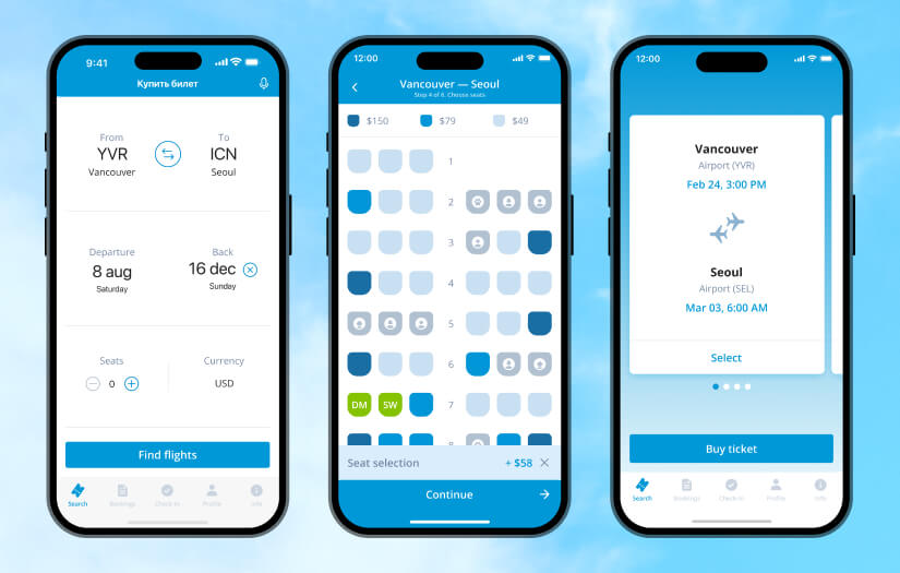 Airline Mobile App: Enhancing Ticket Sales for a Major Airline screenshot 2