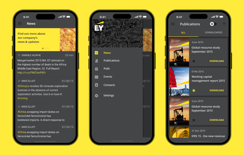 Mining and Metallurgical Industry App: Empowering Top Managers screenshot 1