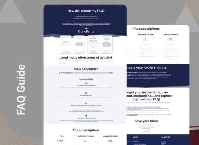 FAQ Guide screenshot 1