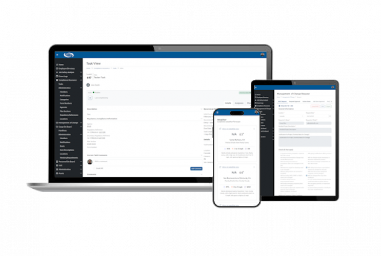Unified Web Application for Oil and Gas Company screenshot 1