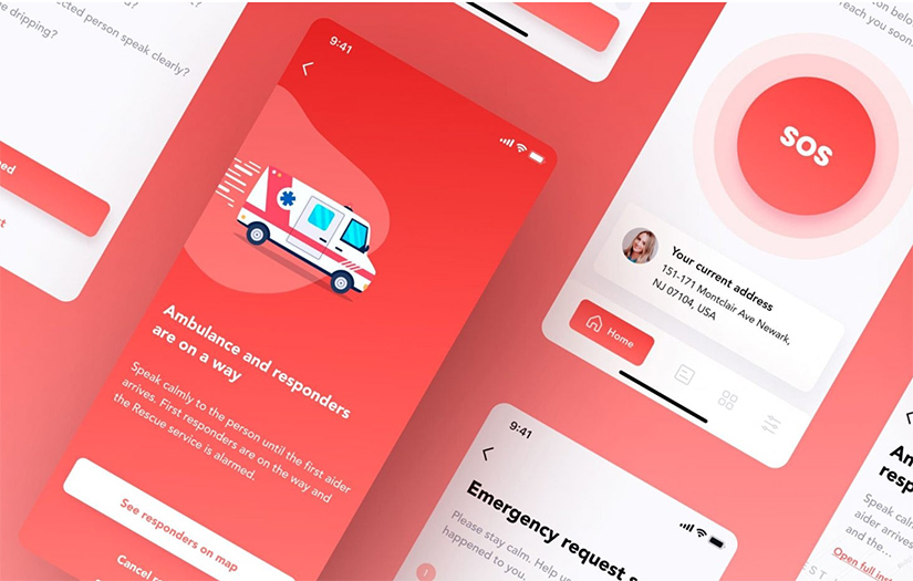 Life-saving Emergency App for Ambulance Call screenshot 1