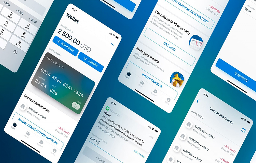 Mobile Banking App for Migrants screenshot 1