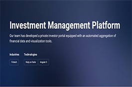 Investment Management Platform