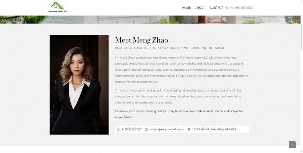 Meng Zhao Real Estate Service screenshot 2