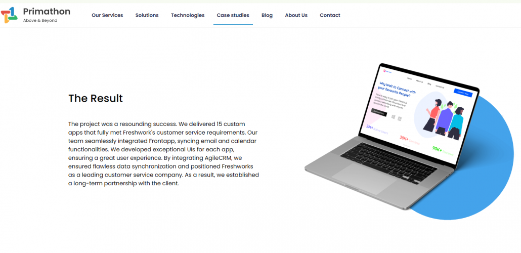 Freshworks: From Building 15+ Custom Apps to Other Solutions, Explore How We Enhanced the Leading SaaS Provider Freshworks Platform. screenshot 2