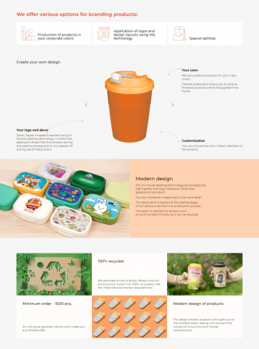 Business Site Bytplast screenshot 1